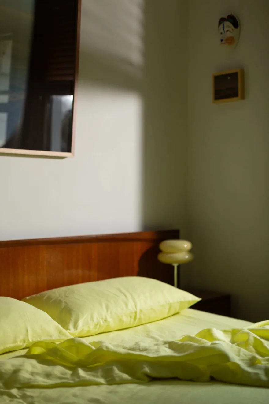 Good Studios - Hemp Linen Bedding Set Limoncello - Image 4