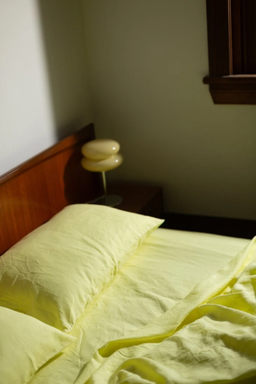Good Studios - Hemp Linen Bedding Set Limoncello - Image 3