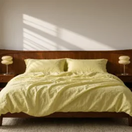 Good Studios - Hemp Linen Bedding Set Limoncello