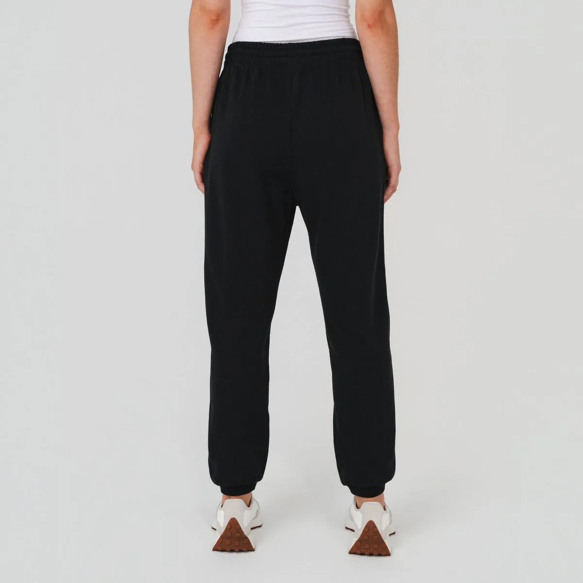 Hemp Clothing Australia - Womens Track Pants Black - Image 4