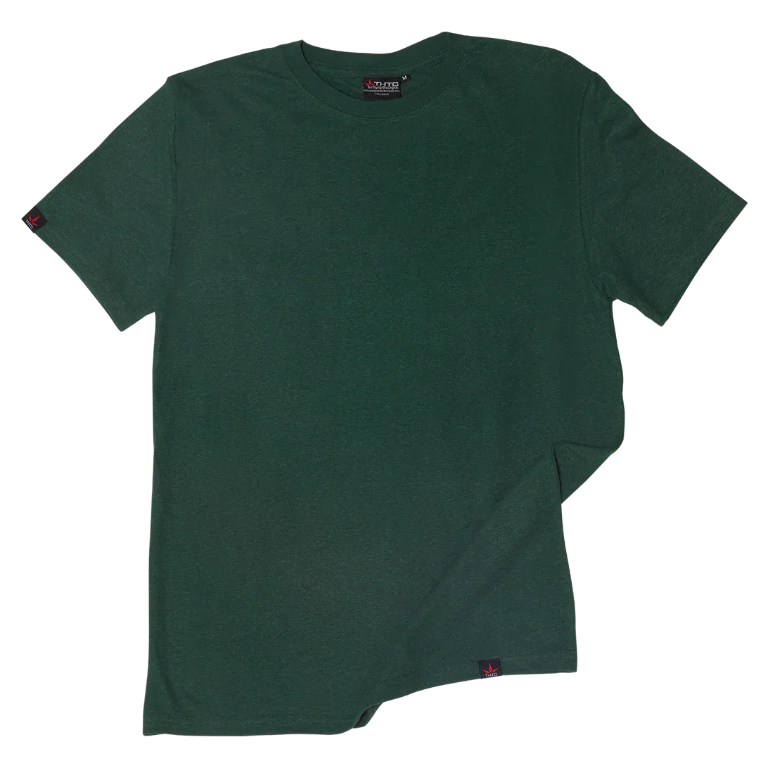THTC - Hemp Originals T-Shirt Bottle Green (Premium Weight)
