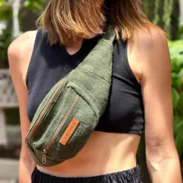 Spicysols - Hemp Bum Bag Green