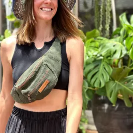 Spicysols - Hemp Bum Bag Green