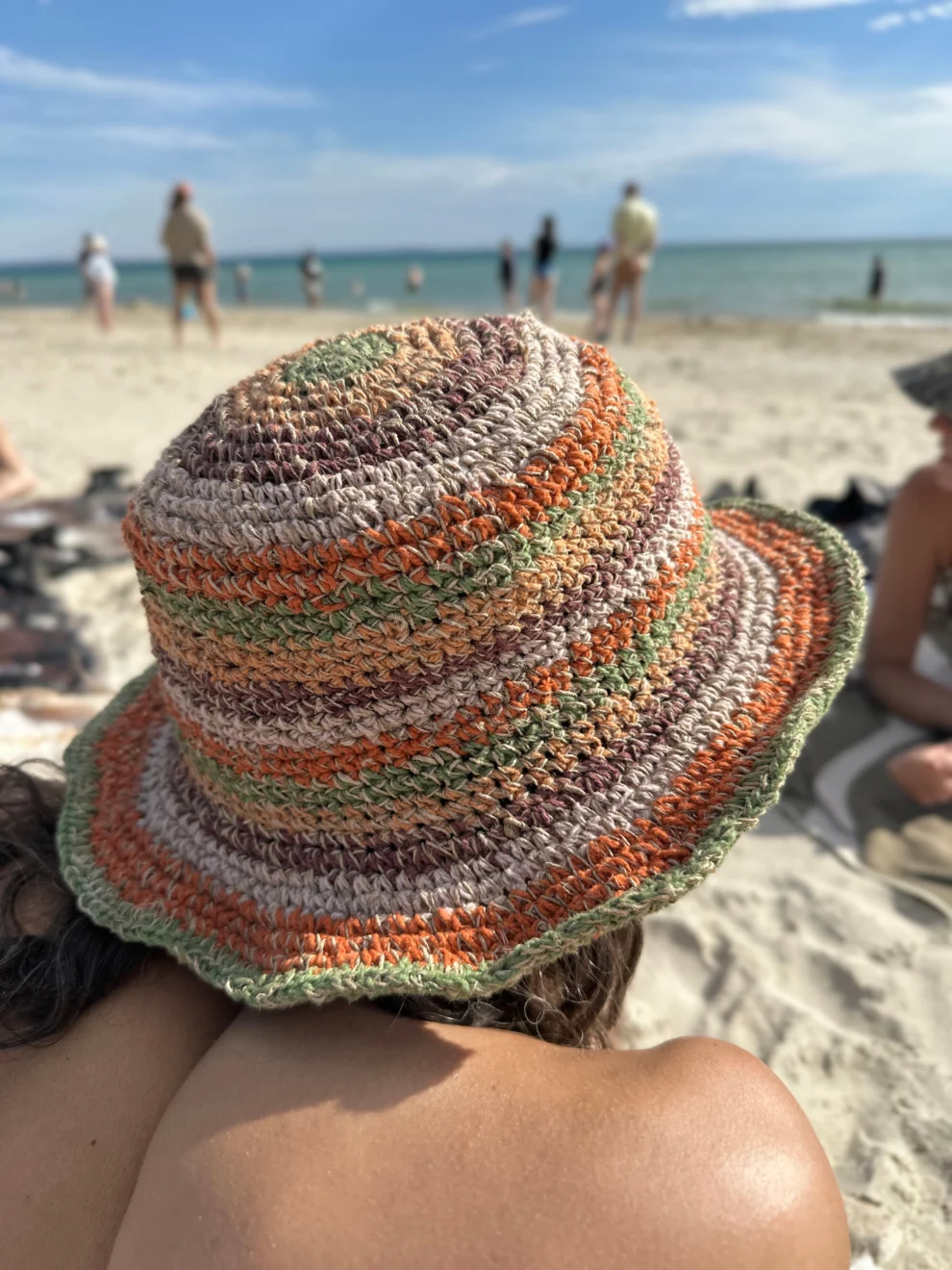 Spicysols - Crochet Hemp Hat Sandy Days