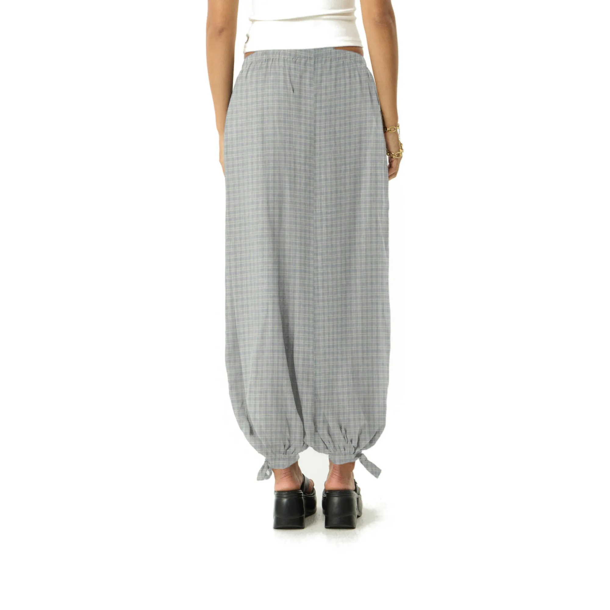 Afends Lyana Balloon Pant in Silver Birch