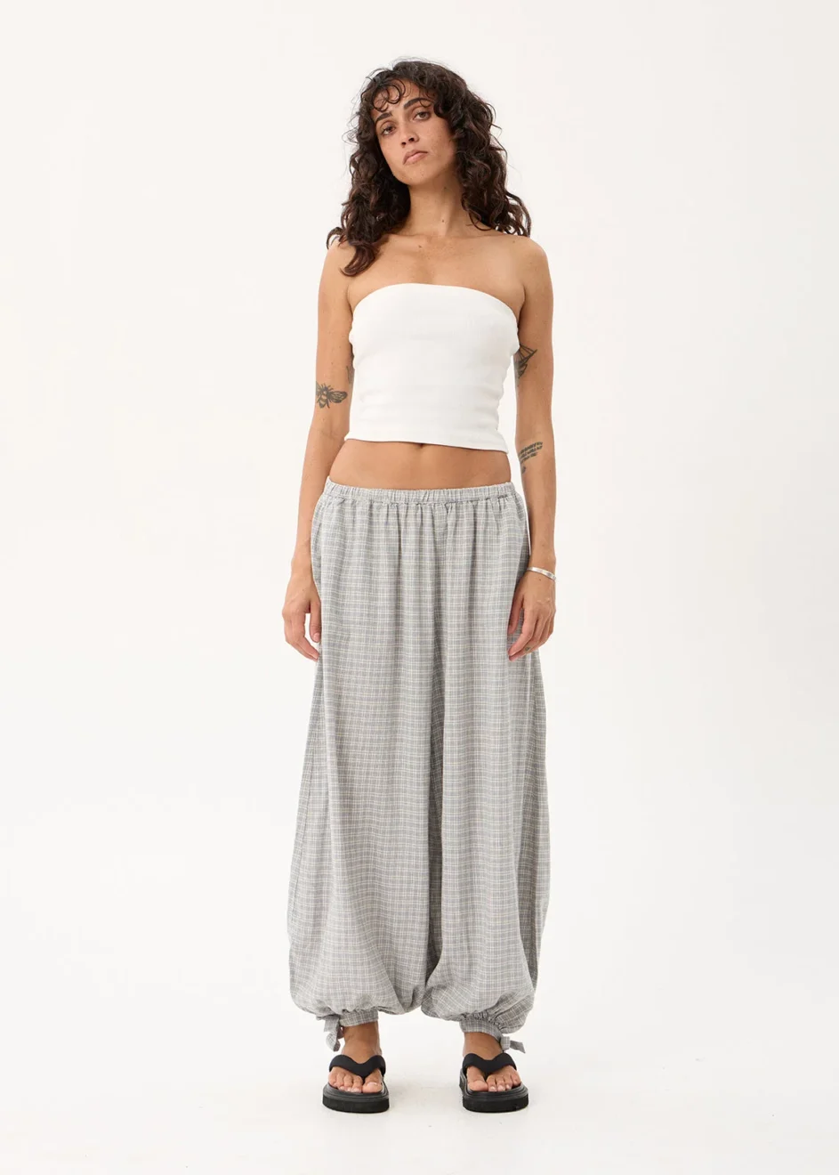 Afends - Lyana Balloon Pant Silver Birch - Image 12
