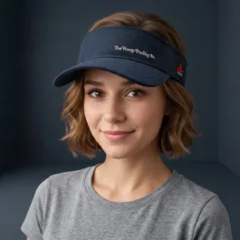 THTC - The Hemp Trading Co Embroidered Organic Hemp Visor Black