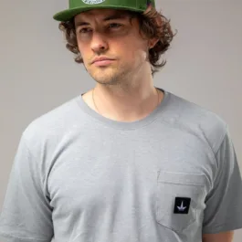 THTC - System of a Mau Embroidered Organic Hemp 7 Panel Cap Green