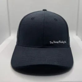 THTC - The Hemp Trading Co Embroidered Organic Hemp Cap Black